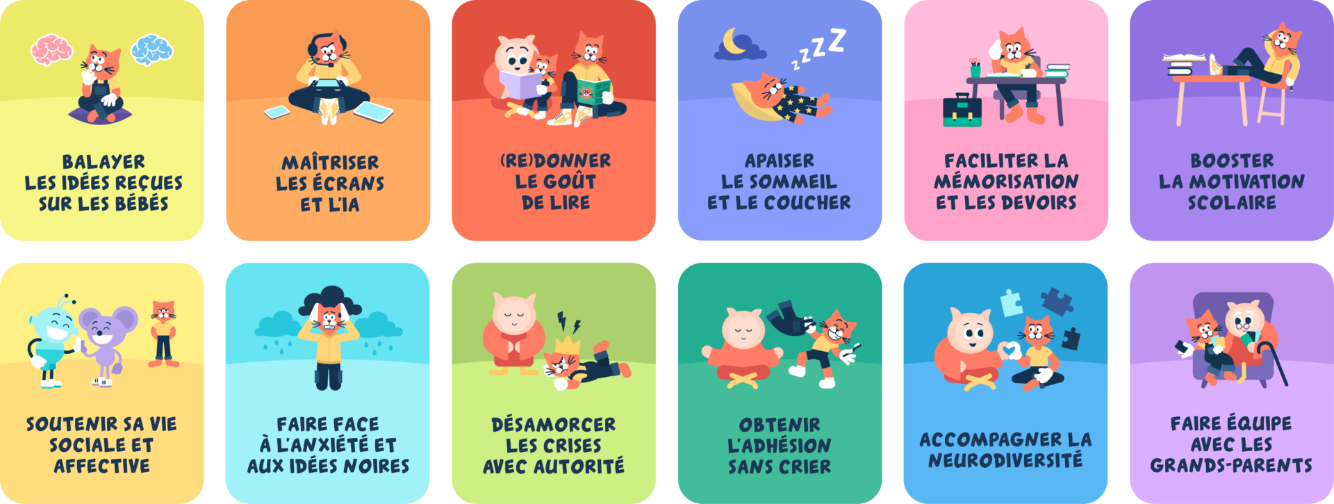 Les 12 séries thématiques de podcasts pour décrypter le cerveau de votre enfant, des bébés aux ados
