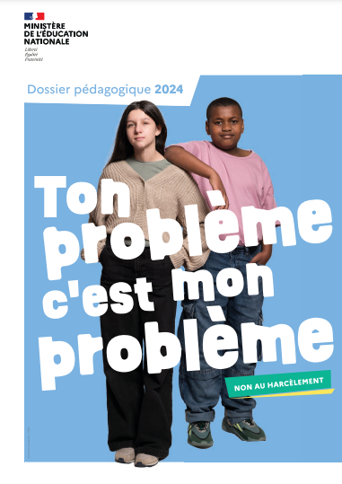 livret pédagogique Non au harcèlement 2024