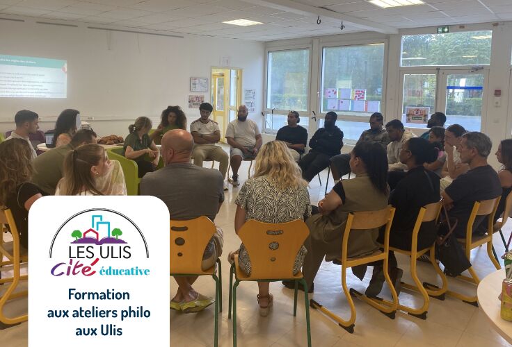formation des équipes PRE, CLAS et centres sociaux aux ateliers philo