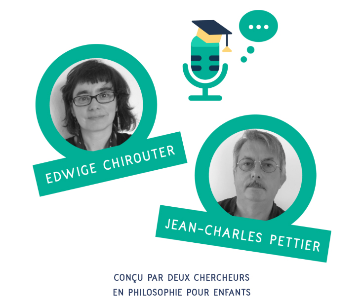 Edwige Chirouter Jean-Charles Pettier, deux experts en philosophie pour enfants