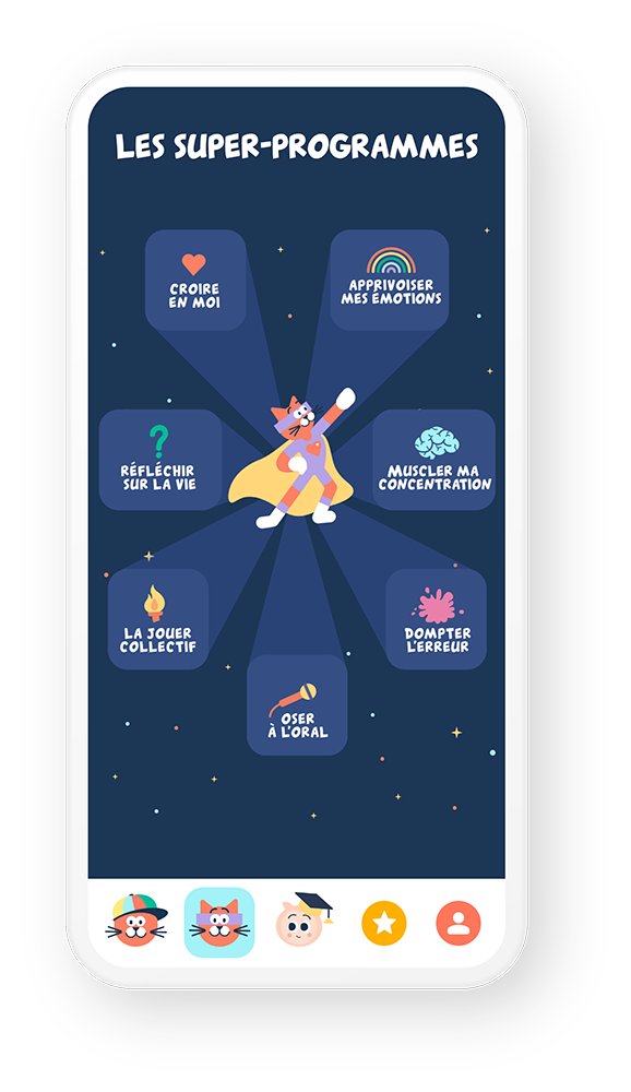 présentation des super-programmes pour les enfants